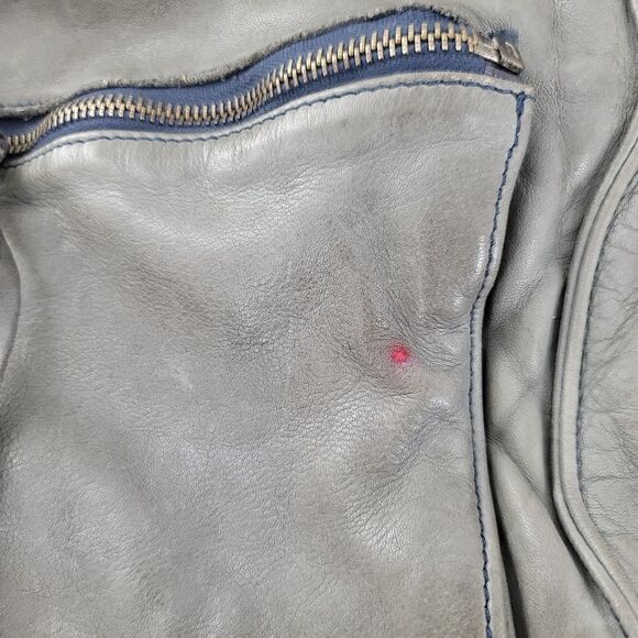 Zadig and Voltaire slouchy leather cargo bag - Picture 2 of 13